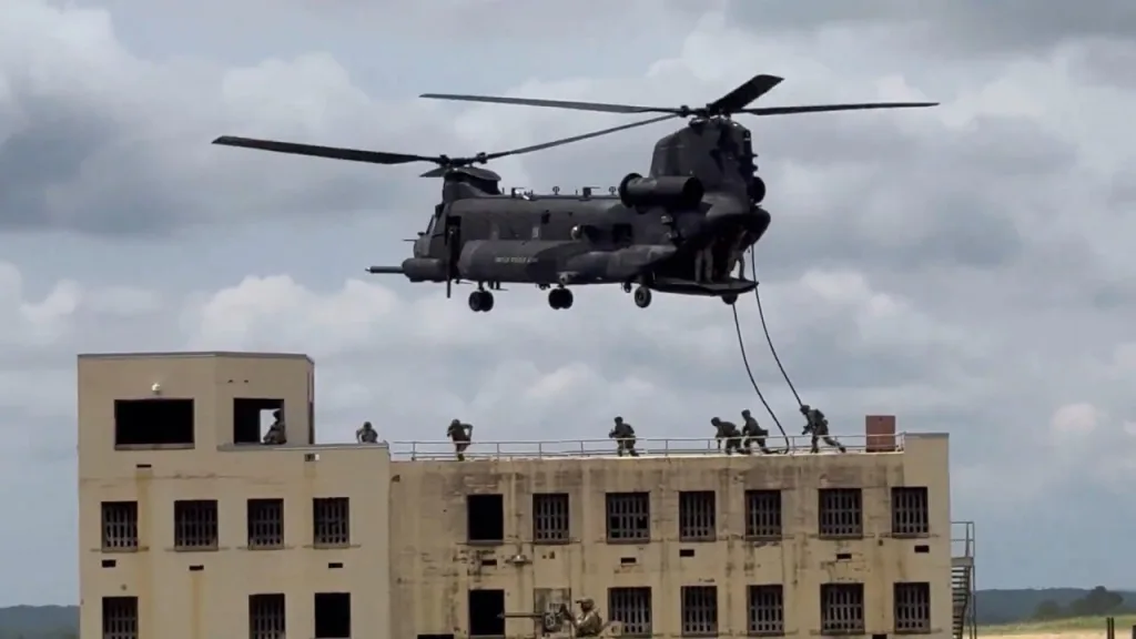 Так выглядели американские учения по захвату Мадуро