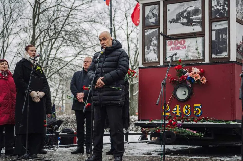 Василеостровский трамвайный парк отметил памятную дату блокадного Ленинграда