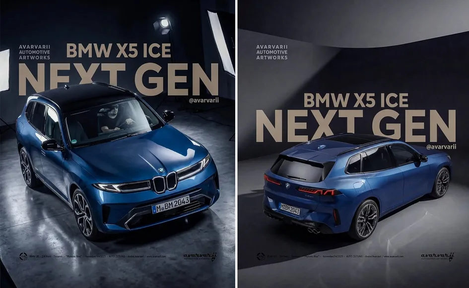 BMW X5 нового поколения: первые детали и неожиданные перемены во внешности