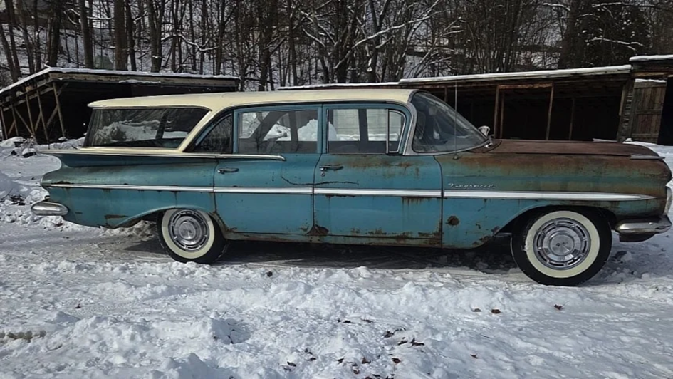 Редчайший универсал Chevrolet Kingswood 1959 года с оригинальным мотором найден в сарае и выставлен на продажу