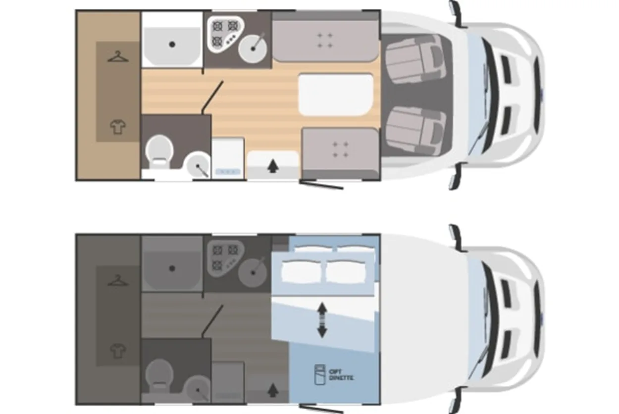 Европейский автодом удивляет компактностью и скрывает необычное решение внутри