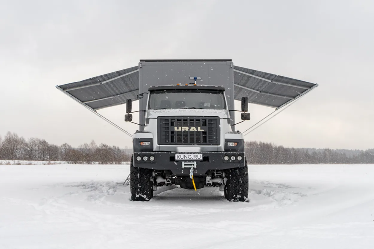 Автодом на базе Урал Некст с сауной и кухней для охоты и путешествий