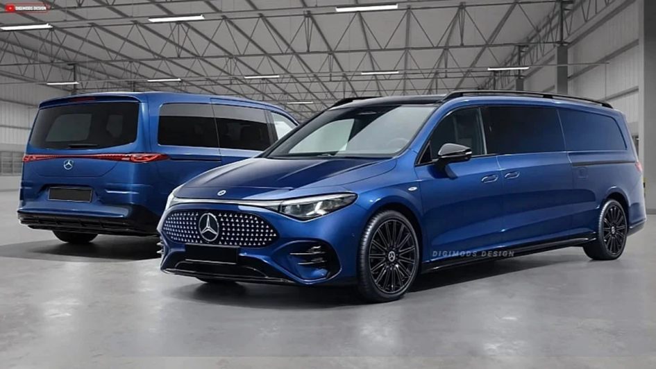 Mercedes-Benz готовит новый V-Class: электровэн для премиального сегмента