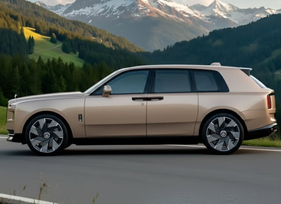 Rolls-Royce Cullinan 2028: первые изображения нового поколения внедорожника