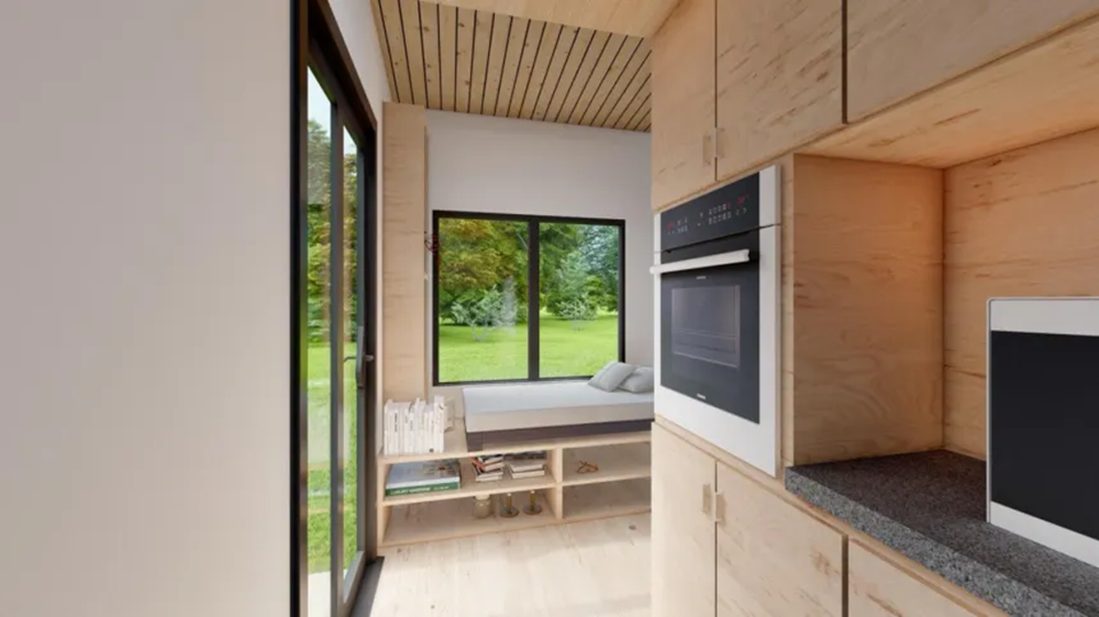 Компактный дом на колесах из Прибалтики: максимум уюта на минимальной площади