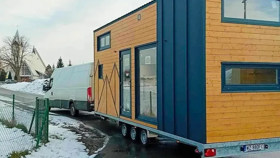 Одна деталь полностью меняет планировку этого уютного дома на колесах