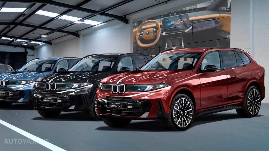 BMW X5 нового поколения: первые изображения и детали дизайна