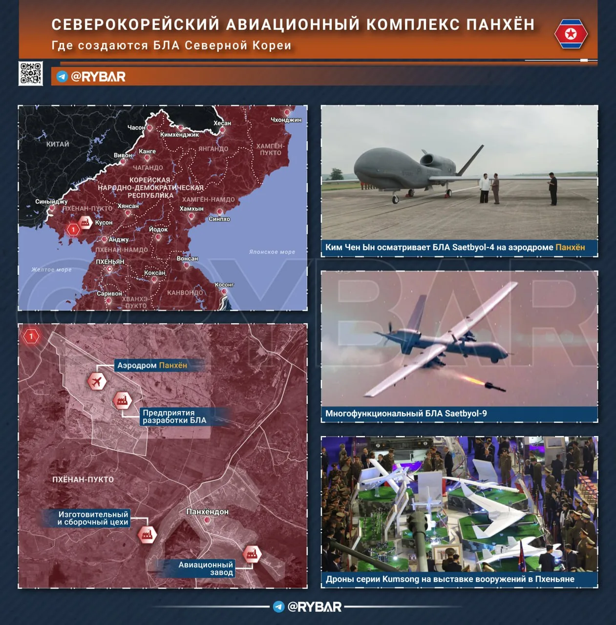 Где создаются дроны. Всего где-то в 110 км от Пхеньяна тихо собирают БЛА