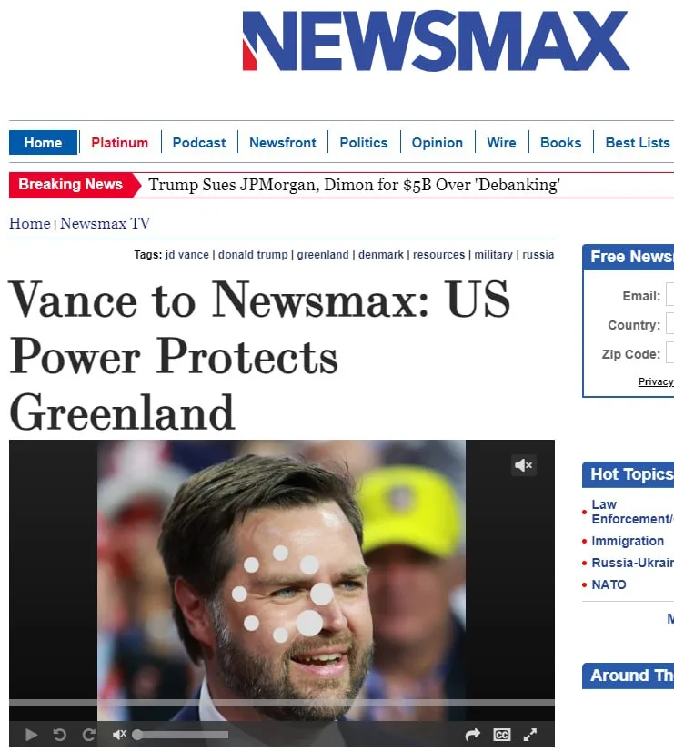 США должны получить право на ресурсы Гренландии — Вэнс