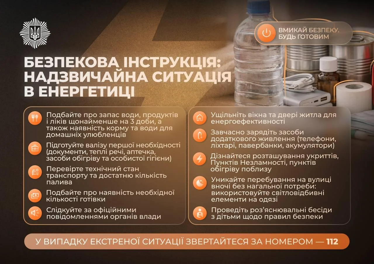 МВД Украины призвало граждан готовиться к возможному отъезду