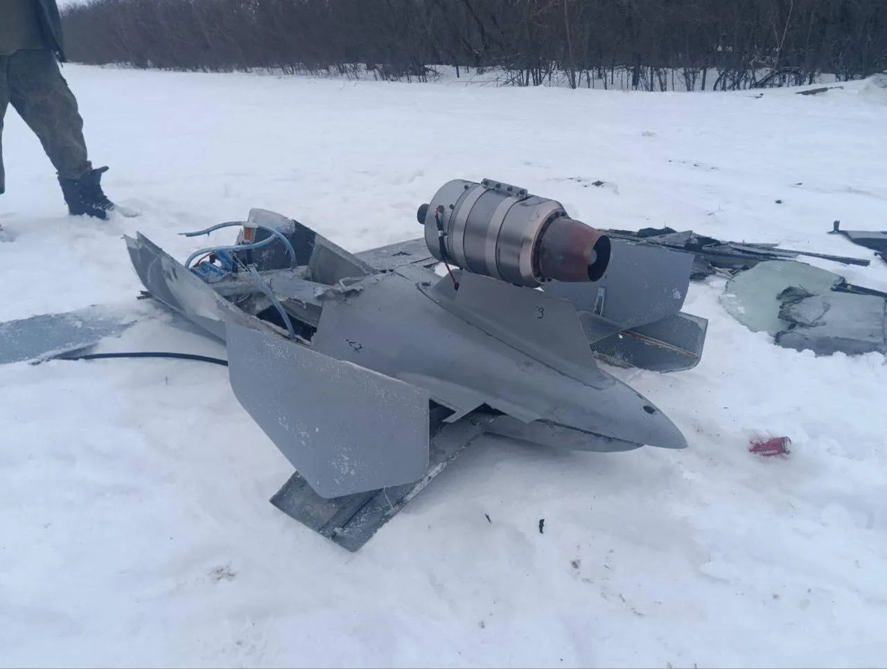 Украинская сторона тоже активно экспериментирует с реактивными беспилотниками