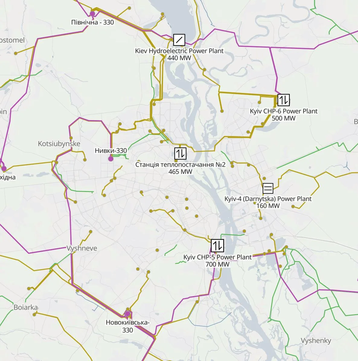 Насколько сложно отключить весь Киев от электричества?