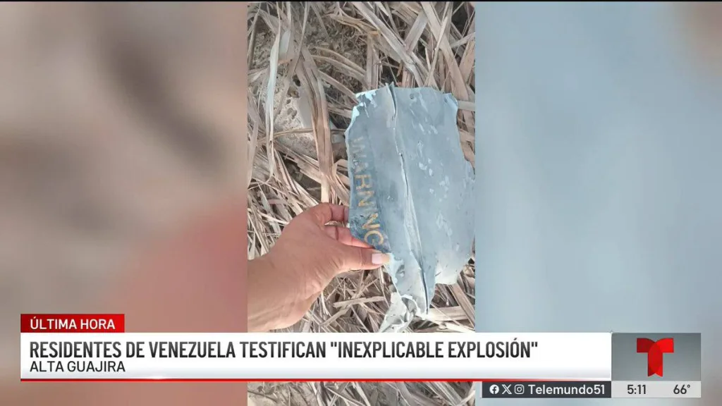 Обломки ракеты AGM-114 Hellfire или AGM-179 JAGM, обнаруженные на побережье в регионе Альта-Гуахира на северо-западе Венесуэлы