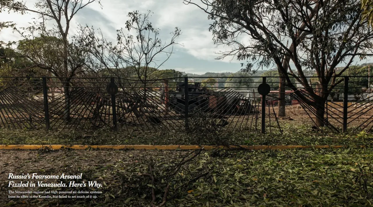 Некомпетентность и недостаток запчастей сделали ПВО Венесуэлы уязвимым перед американским вторжением, пишет The New York Times