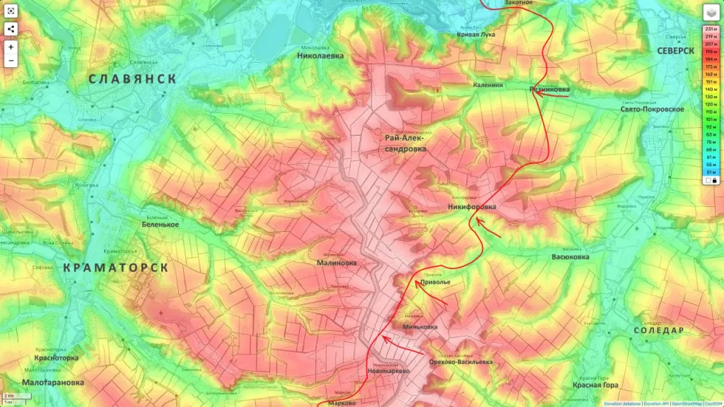 Юрий Подоляка — Славянско-Краматорское направление (на 17.01.26): Приволье