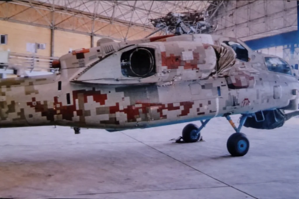 Как утверждается, на фото один из поставленных Ирану российских вертолетов Ми-28