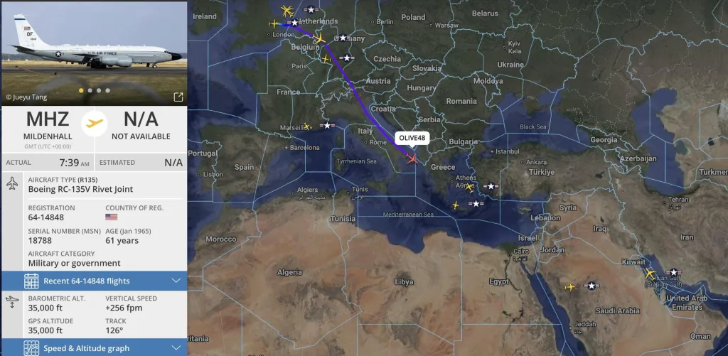 США перебросили на Средиземноморе «летающий дешифратор» Bombardier E-11A Battlefield Airborne Communications Node (BACN)