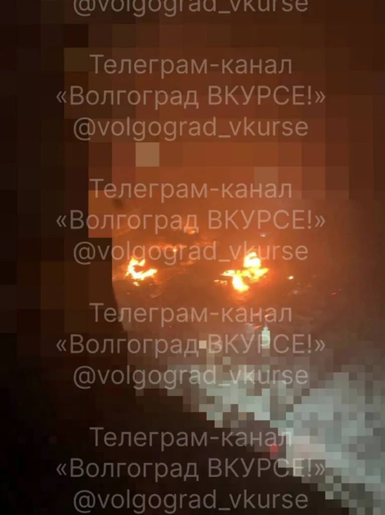 Волгоградская область подверглась массированному налету БПЛА этой ночью