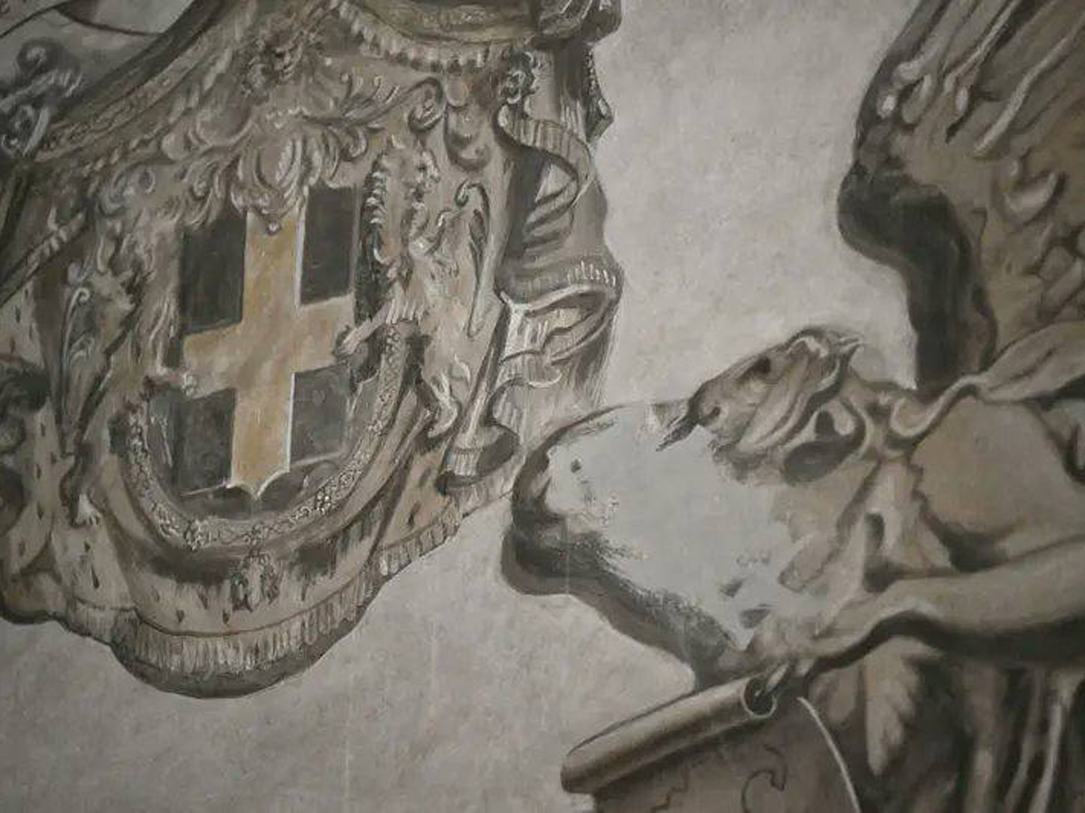 «Приказал Ватикан»: в Италии стерли «лицо Мелони» с фрески в римской церкви0