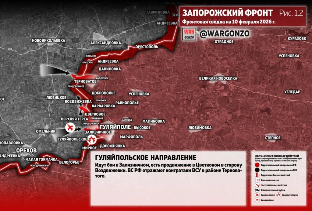 Варгонзо: Фронтовая сводка на утро 10.02.2026