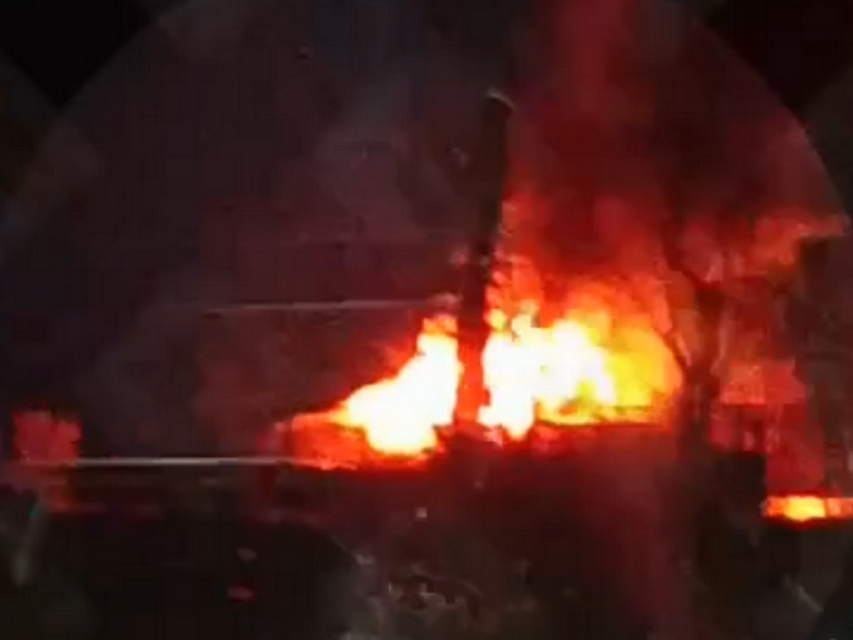 Уничтожение двух составов с солдатами ВСУ у станции Конотоп в Сумской области попало на видео0