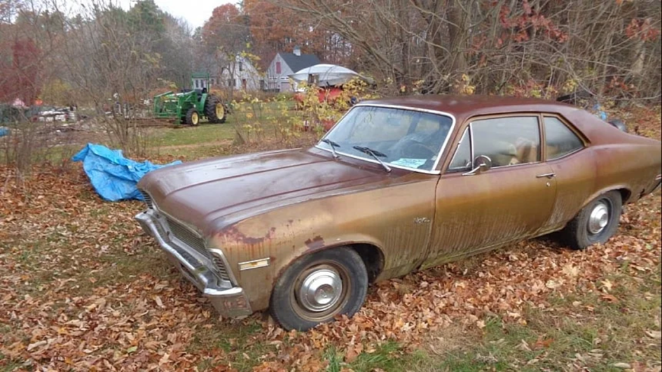 Chevrolet Nova 1970: редкий шанс для классики, застрявшей между гаражом и двором