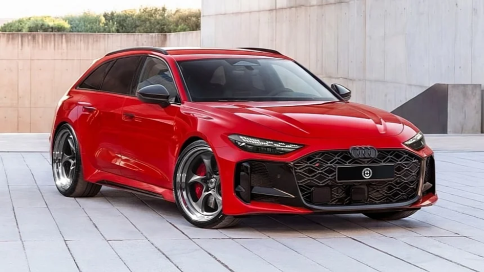 Audi RS 5 Avant нового поколения: свежий взгляд на универсал с акцентом на мощность