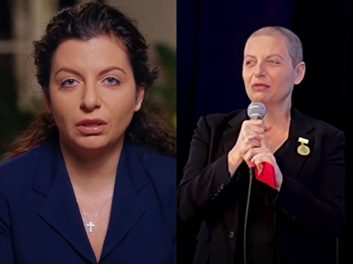 Главред RT Маргарита Симоньян появилась на публике без парика и попала на видео0