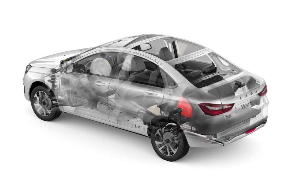 Lada Vesta CNG: старт продаж новой версии с метановым ГБО и запасом хода 1000 км