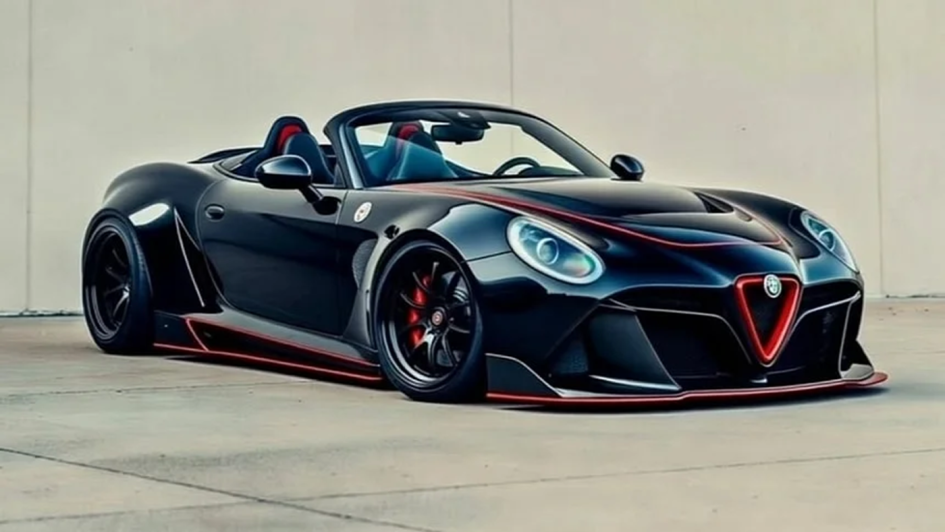 Виртуальное возвращение Alfa Romeo Spider: неожиданный взгляд на легенду