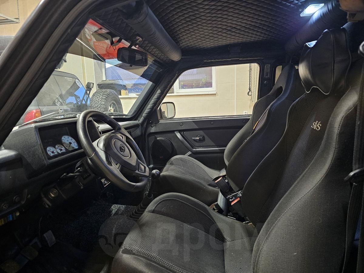 Необычный внедорожник на базе ВАЗ 21213 с дизелем и каркасом безопасности выставлен на продажу