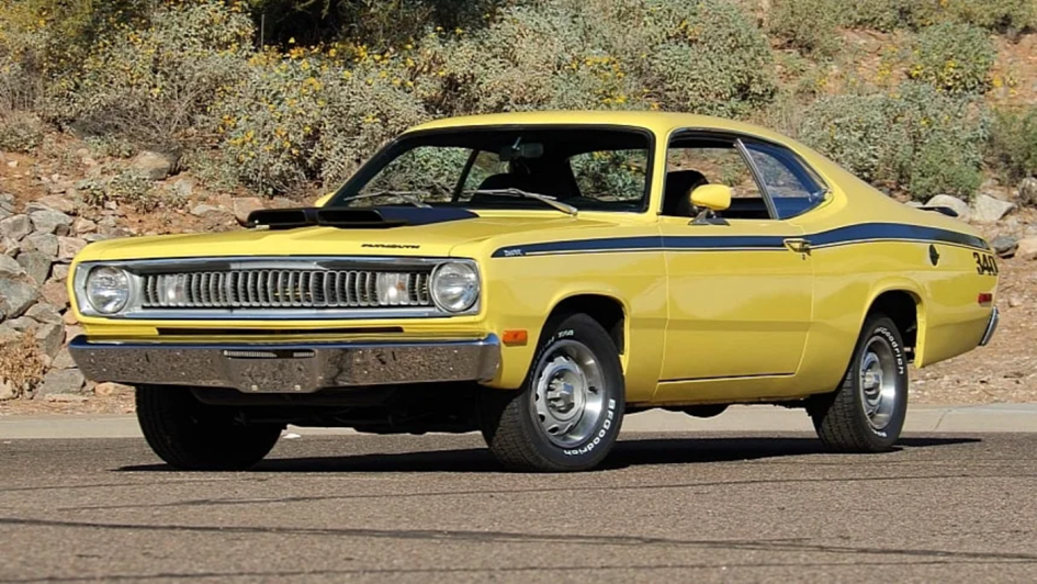Plymouth Duster 340 1972 года: редкий экспортный экземпляр с оригинальным V8