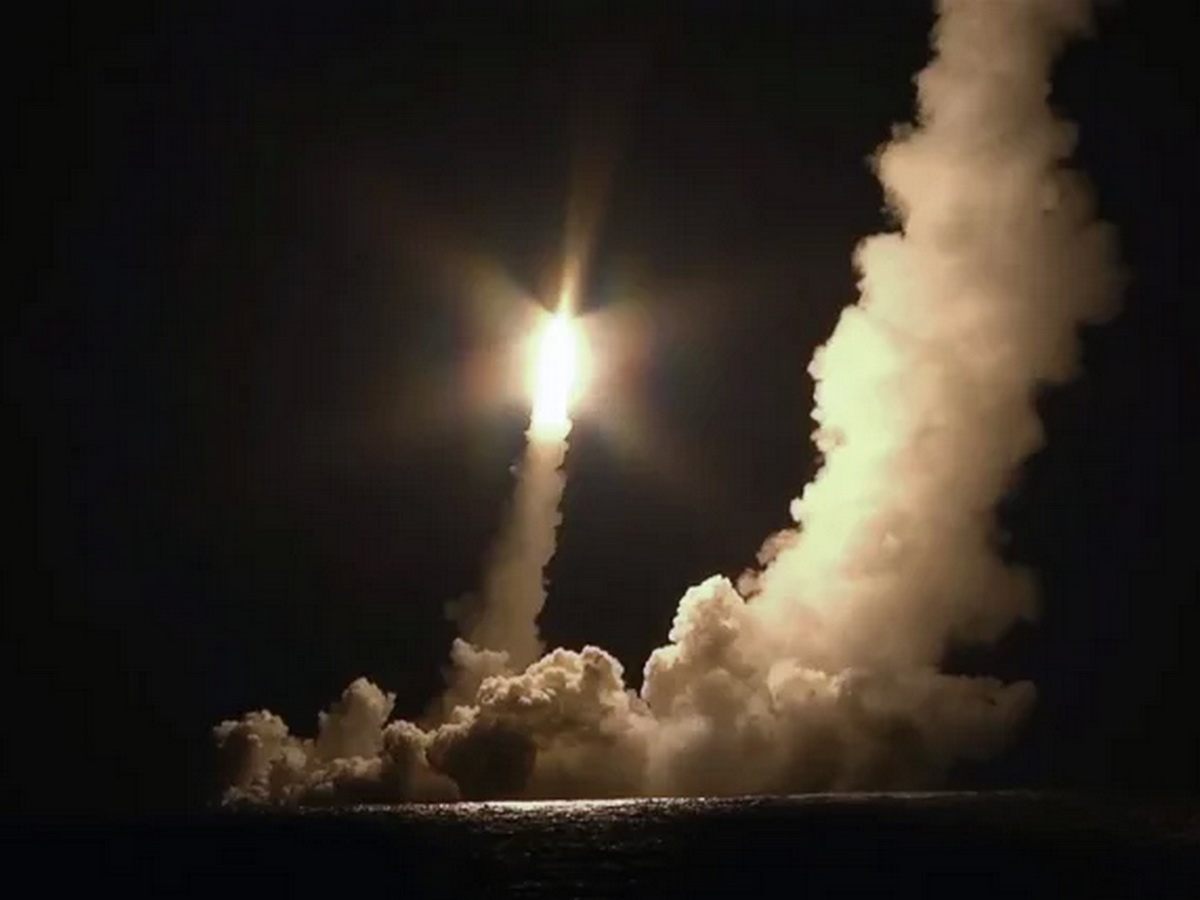 В США запечатлели «Орешник» в Белоруссии0