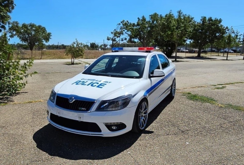 Сняли с учета и продают редкую 280-сильную Skoda Octavia в полицейской ливрее