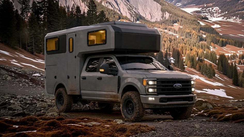 Supertramp Paragon: новый кемпер на базе Ford F-350 с композитным кузовом
