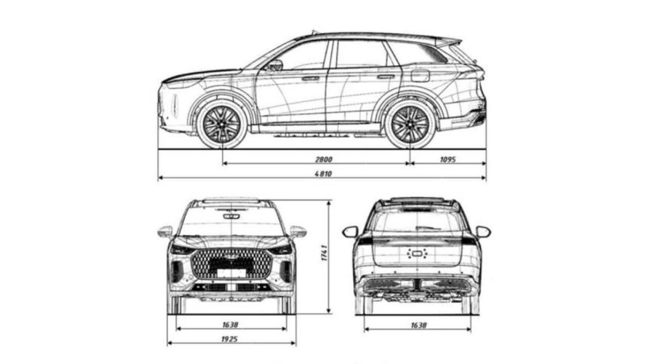 В России сертифицировали крупный семиместный кроссовер