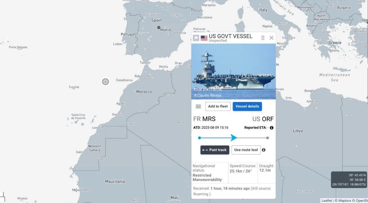 США стягивают на Ближний Восток крупнейшие силы со времен вторжения в Ирак