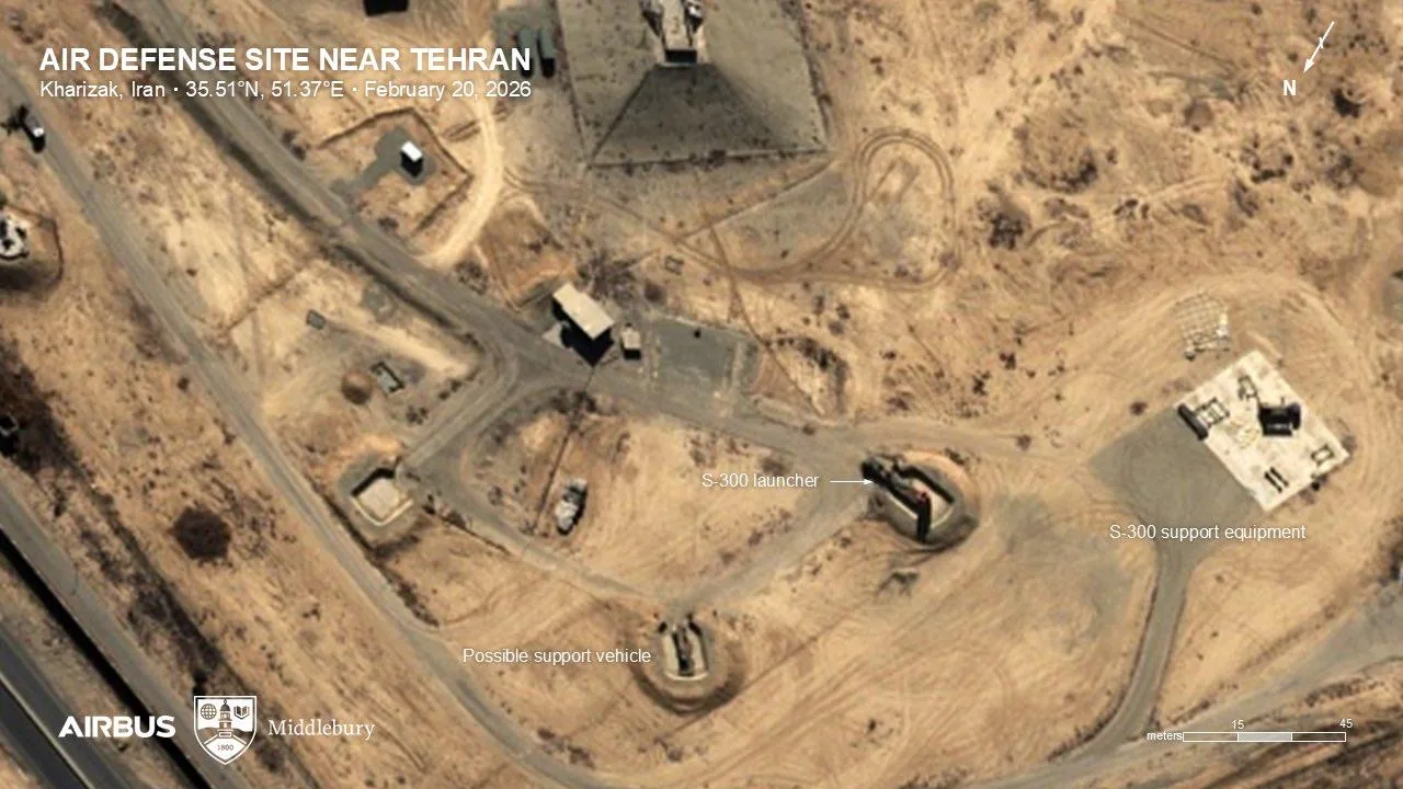 КСИР, судя по всему, начали усиливать противовоздушную оборону объектов вокруг Тегерена в ожидании возможного удара со стороны США