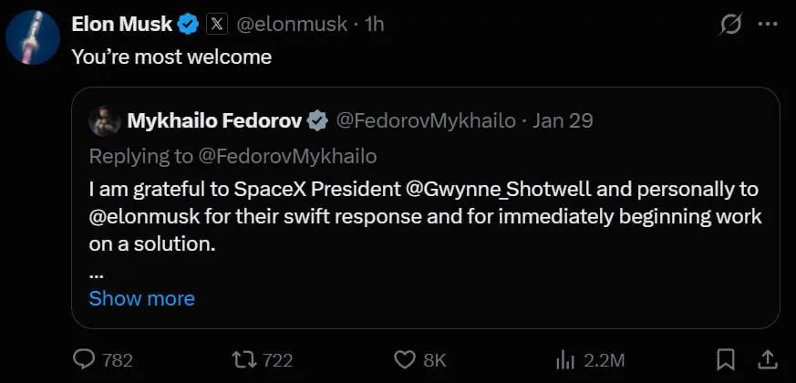 Starlink в «режиме войны»: что стоит за заявлениями о скоростных ограничениях и блокировке терминалов в движении