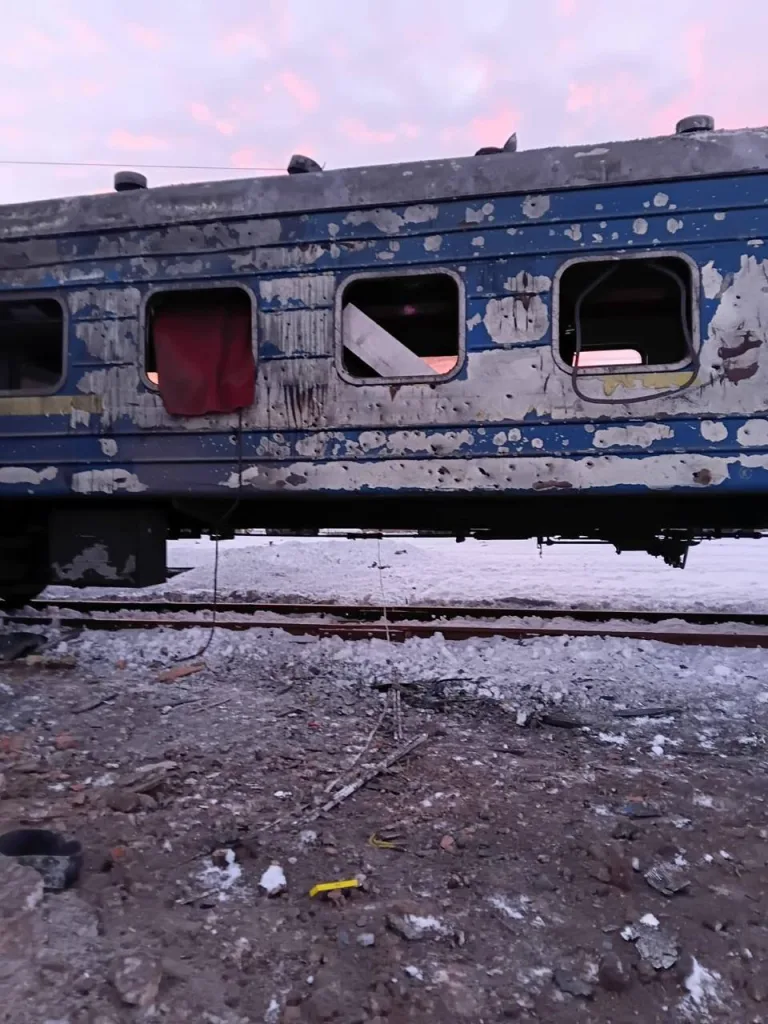 Серия ударов по объектам управления, железнодорожной и энергетической инфраструктуры