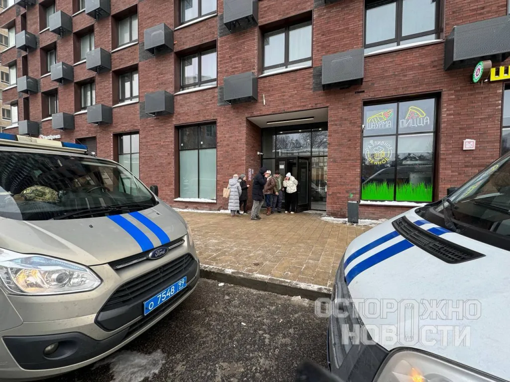 Кадры с места покушения на генерал-лейтенанта Владимира Алексеева