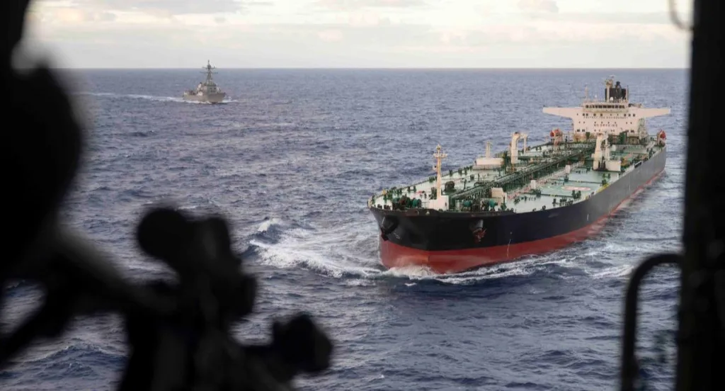 Министерство войны США объявило о захвате танкера Aquila II под панамским флагом в Индийском океане