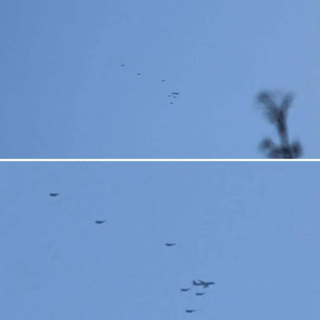 По имеющейся информации, ВВС США начали развертывание на ближневосточном ТВД дополнительного "пакета" тактической авиации: не менее 12 истребителей 5-го поколения F‑22A Raptor и порядка 36 многоцелевых F‑16C/D