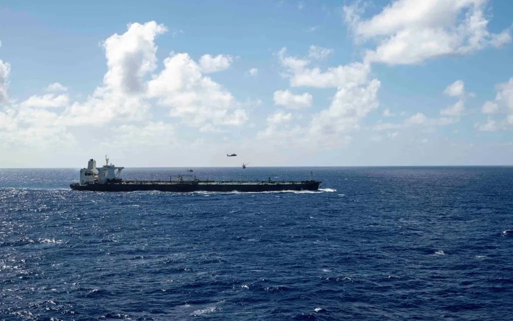 США задержали в Индийском океане танкер M/T Bertha, который с 2019 года находится под санкциями за транспортировку иранской и венесуэльской нефти