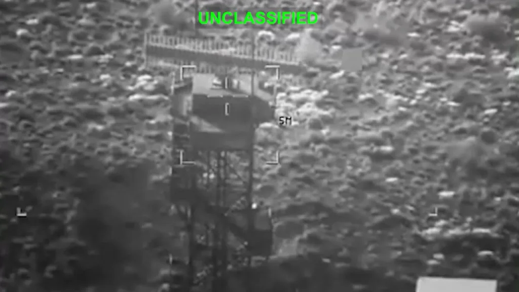 Удары ВВС США по иранскому дрону Shahed-129 на аэродроме, пусковой установке ЗРК Khordad 15, ЗПУ на огневой позиции, а также постройкам и РЛС