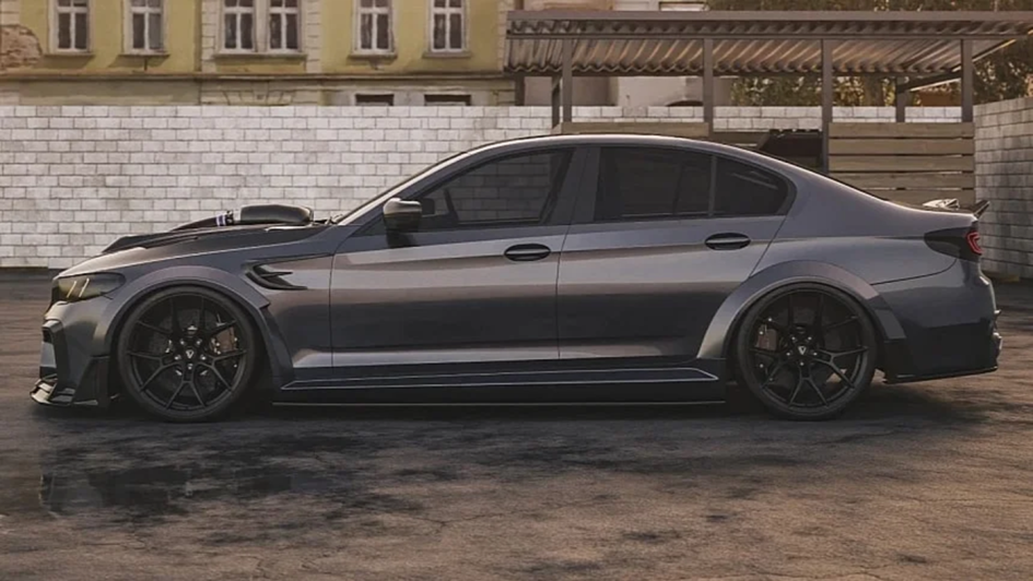 2000-сильный BMW M5 F90: виртуальный концепт, стирающий грани реальности