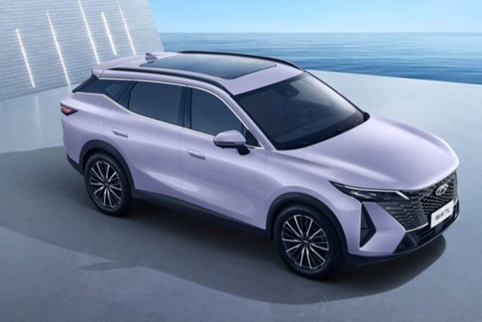 Chery Tiggo 7L обновился для Китая: новый дизайн, скрытые ручки и свежие детали