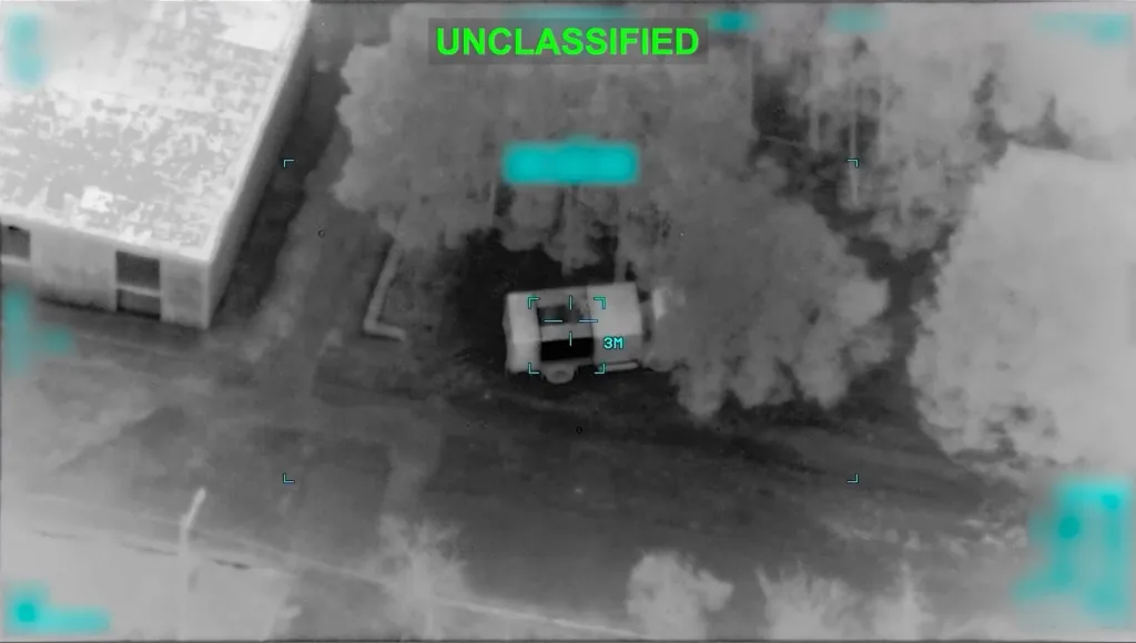 Удары ВВС США по замаскированным пусковым установкам Ирана