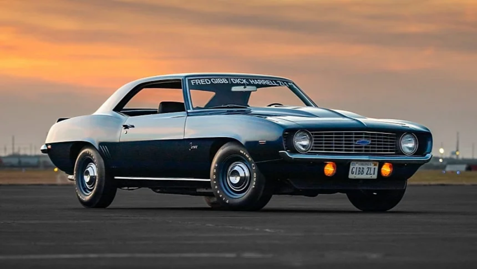 Первый в истории Chevrolet COPO Camaro ZL1 1969 года для частного покупателя выставлен на аукцион