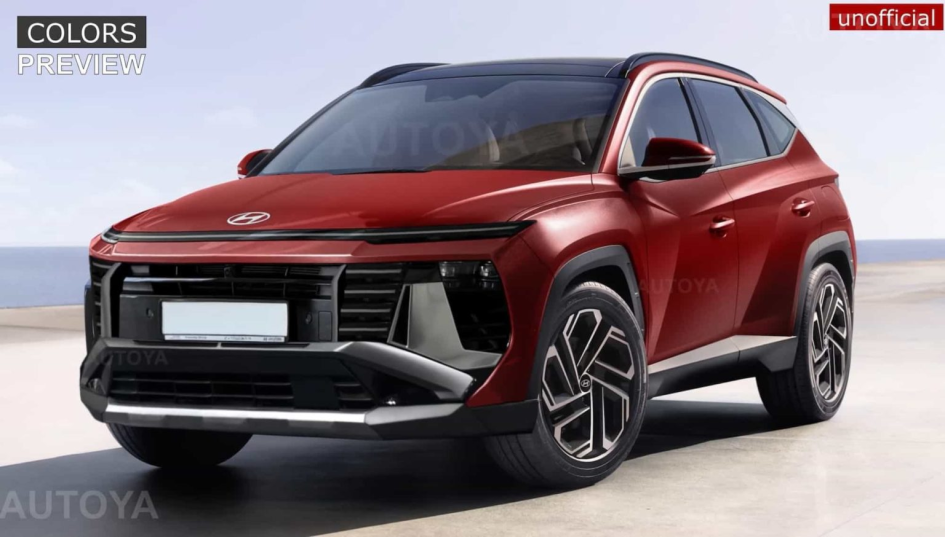 Hyundai Tucson 2027: новая платформа, гибридные технологии и свежий дизайн